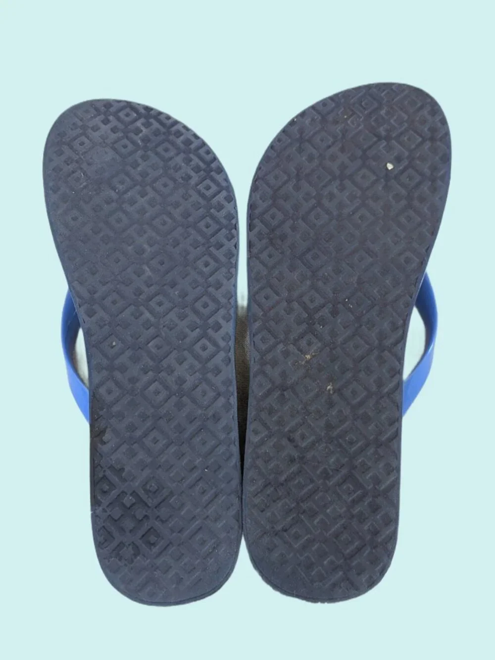 Tory Burch Blue Platform Sandals - Size 6.5
